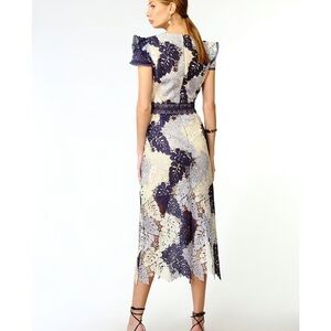 Adelyn Rae Navy Lace Dress